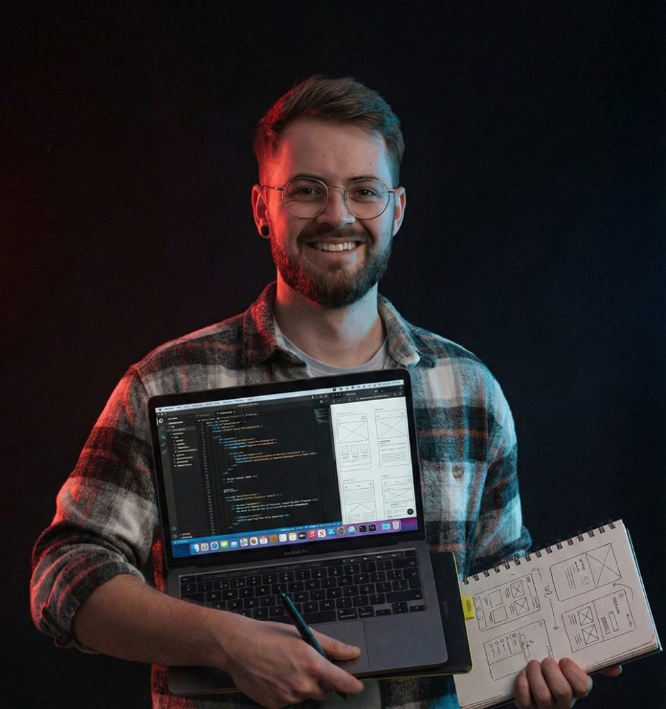 Martin Bruch, verantwortlich für Webentwicklung und Design